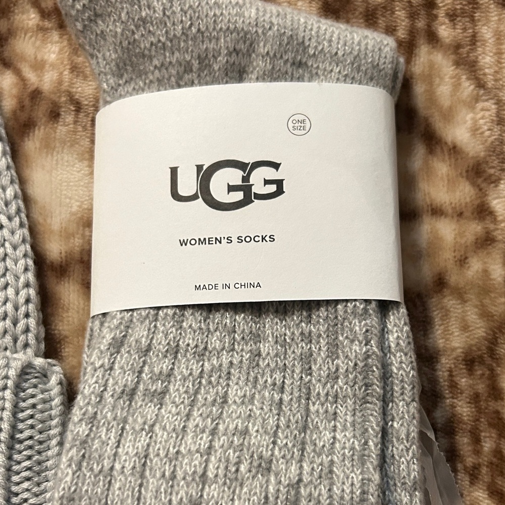 UGG Light Gray Women's Socks